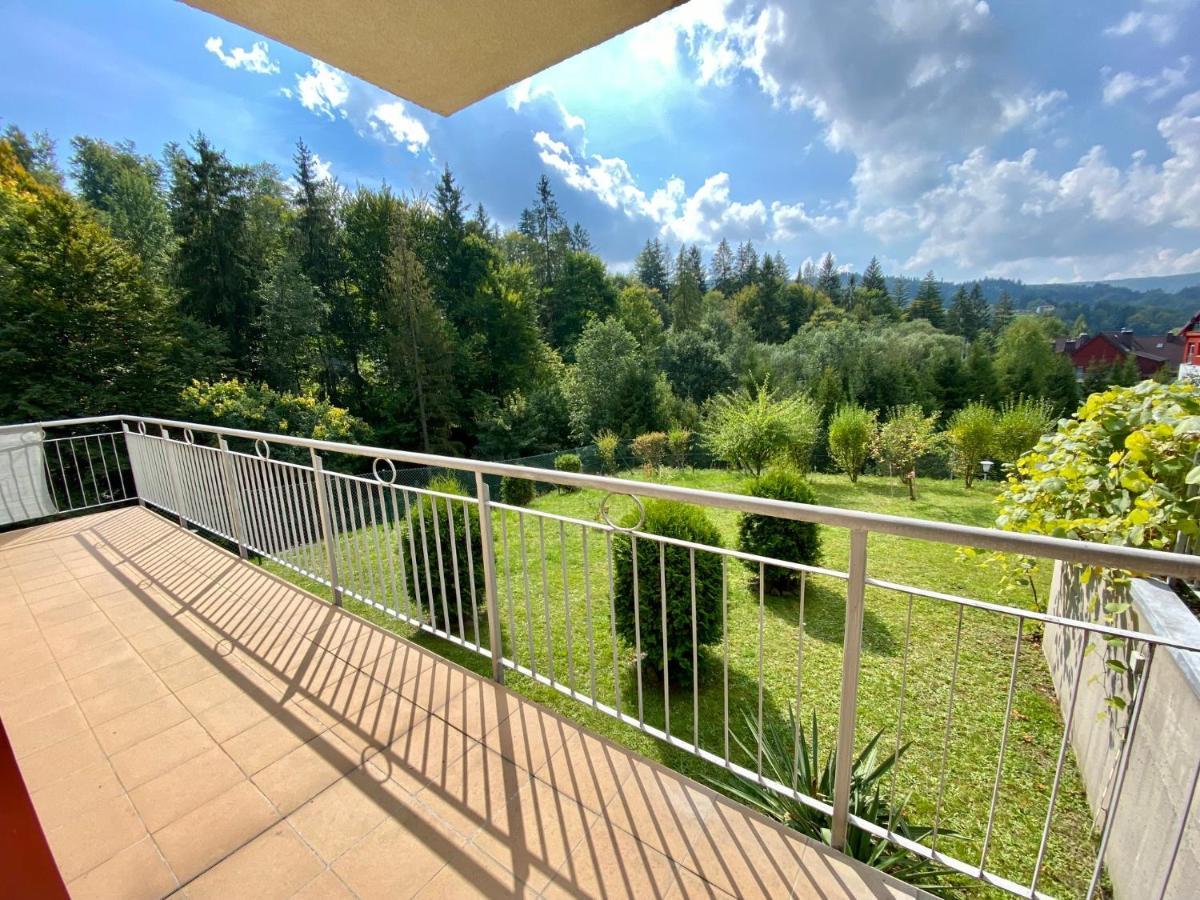 Na Bukowej, Apartament Widokowy Z Duzym Tarasem Wisla Exterior photo